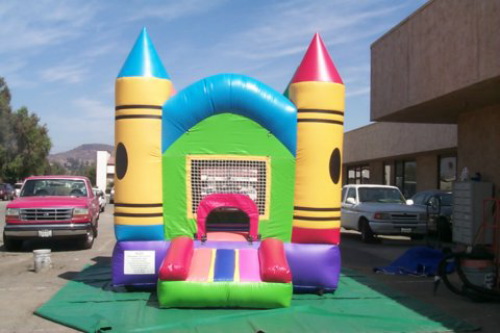 Kids Jumps Bounce Houses crayon jump